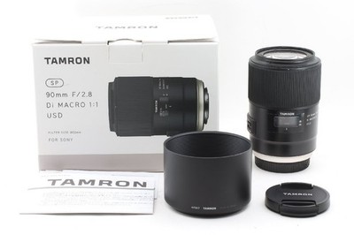 Tamron SP 90mm F2.8 Di MACRO USD Sony A Mount Used Excellent Tamron SP 90mm F2.8 Di MACRO USD Sony A Mount Used Excellent