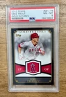 2012 Topps Baseball MIKE TROUT #GF-16 Gold Futures Insert RC PSA 8 LA Angels