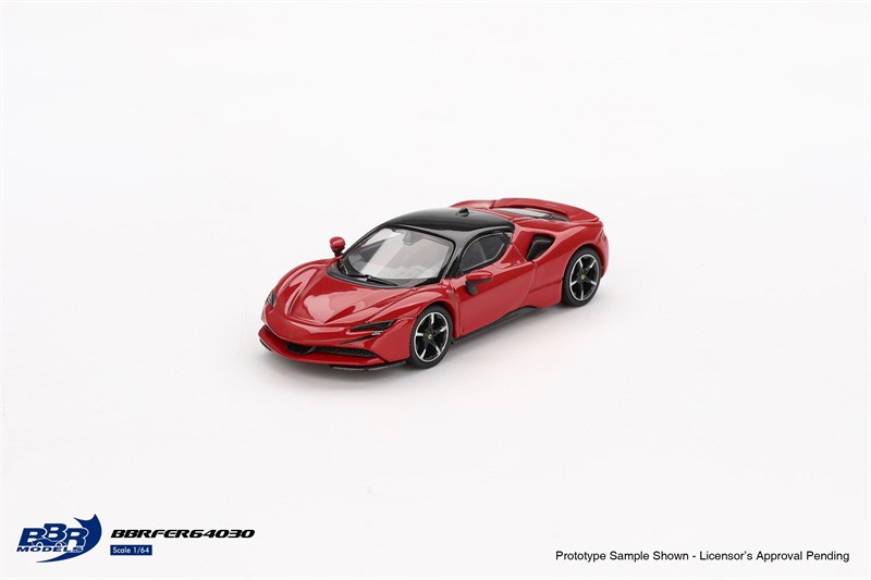 BBR 1:64 SF90 Rosso Corsa red Diecast Model Car | eBay