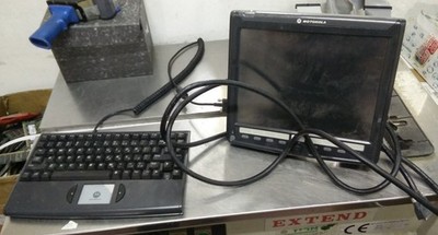 Motorola MW810 USB Full Travel Keyboard FLN3673A, Monitor FLN3684A & Kabel