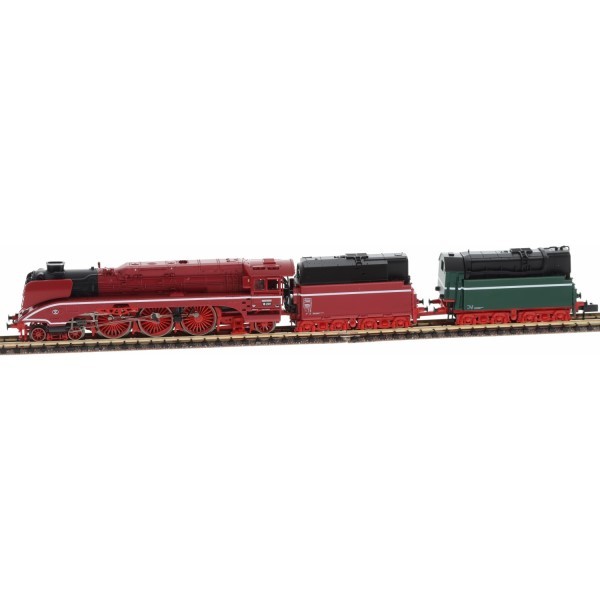 Arnold HN2664 N Dampflok 18 201 ÖLender Rote Farbgebung Mit GrüNem Tender Neu-image