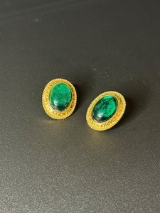 Late 70’s Vintage Emerald Earings