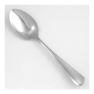 WALCO WL5007 Dessert Spoon,7 in L,Silver,PK24 6ARL8