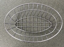 Wakauto Heavy Duty Metal Snack Basket for Serving French Fries, Hot Dogs