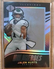2023 Panini Illusions Jalen Hurts HoloHeroes #4 Case Hit 🔥