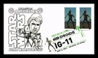US COVER STAR WARS DROIDS IG-11 IMPERFORATE FDC COMBO PANDA CACHET
