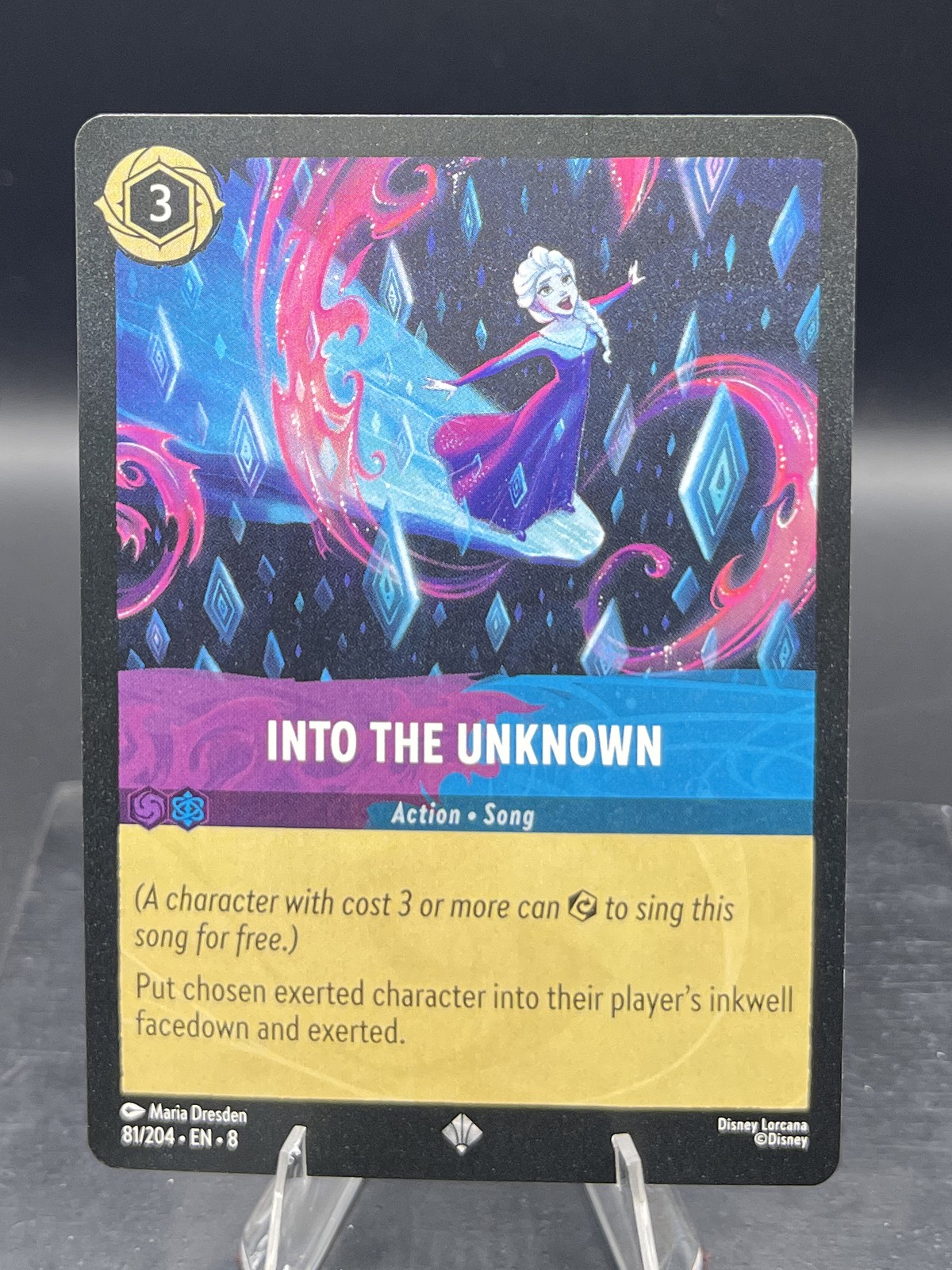 Disney Lorcana-Reign of Jafar-Into the Unknown-#81-Base -NM