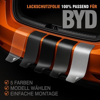 Lackschutzfolie für BYD   Ladekantenschutz   Autozubehör   100% paßgenaue Folie
