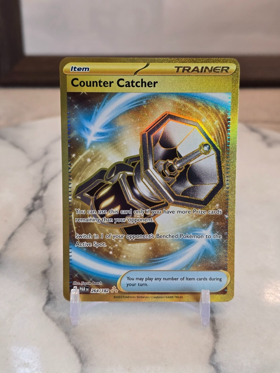 counter catcher pokemon card Pokemon TCG Counter Catcher (Secret) SV04: Paradox Rift PAR 264/182 LP