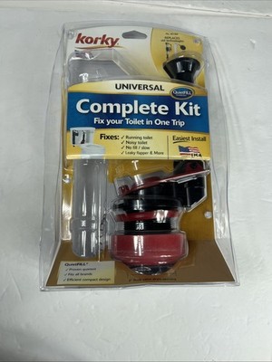 Korky Standard 2-inch Toilet Repair Kit 4010M PARTS Universal