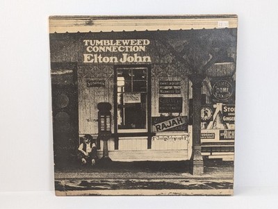 Elton John Tumbleweed Connection Vinyl Record 1970s UK DJM Pressing