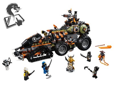 サーバントo3 LEGO NINJAGO: Dieselnaut (70654) Complete set with box and manual