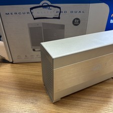 OWC Mercury Elite Pro Dual 4TB Drive with power adapter & usb 3.1 ONLY