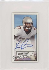 2013 Bowman Mini Cards 1952 Design Auto Xavier Rhodes #52B-XR Auto ti8