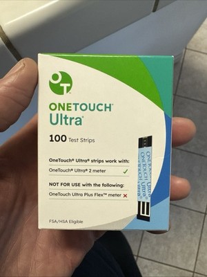 300 ONE TOUCH ULTRA TEST STRIPS exp. 10/31/2026,  1/31/2027