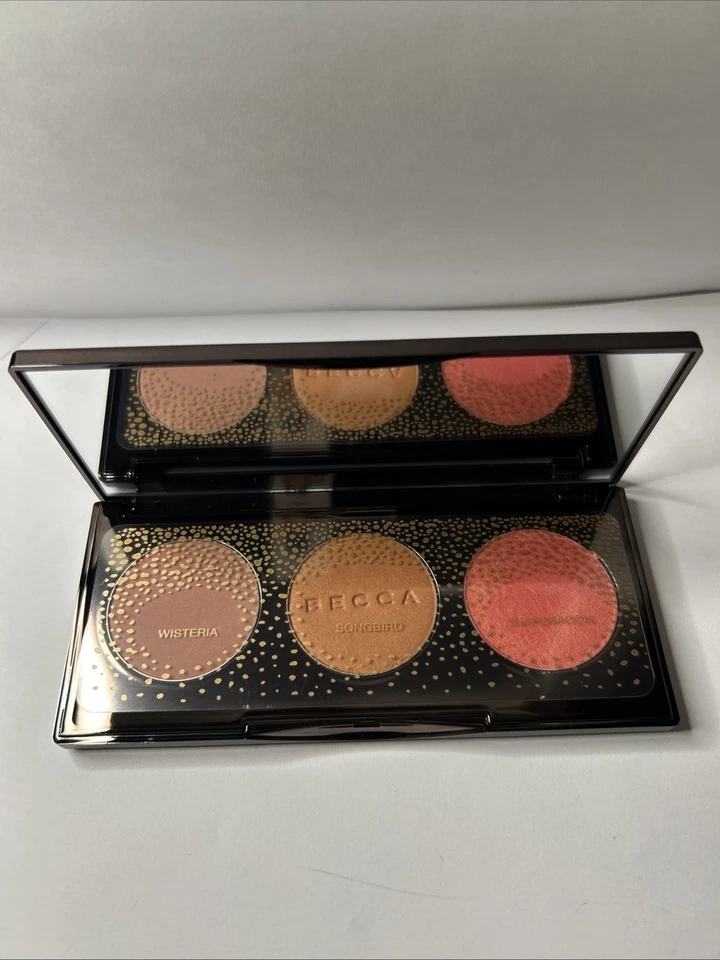 BECCA Blushed with Light Palette Blush Trio Limited Edition NEW IN BOX - Image 3 of 4