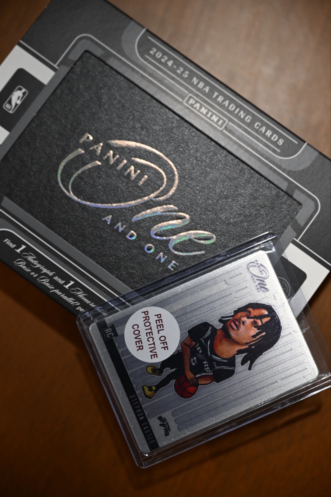 2024-25 Panini One And One Stephon Castle #13 RC Rookie Prizmania Case Hit SSP