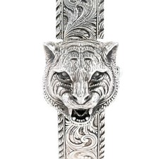 Used A Item Gucci Le Marais Merveille Collection Cat Tiger Bangle Wristwatch