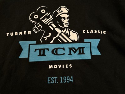 XXXL 3XL Shirt TCM TURNER CLASSIC MOVIES Camera Man Logo TNT TBS Ben Mank