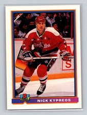 1991-92 Bowman #301 Nick Kypreos Washington Capitals