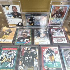 Pittsburgh Steelers Lot Auto Rookie Conner Sanders Shazier Malone James Lloyd