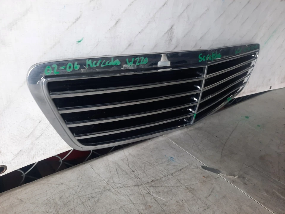 2003 - 2006 MERCEDES BENZ S-CLASS S500 S55 W220 GRILLE OEM Foto 3 de 4