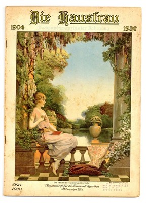 Die Deutsche Hausfrau May 1930 VG- 3.5