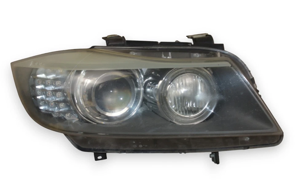 BMW E90 335I 2009-2011 CONJUNTO DE FAROS DELANTEROS DERECHO XENÓN ADAPTATIVO FABRICANTE DE EQUIPOS ORIGINALES + NOTA Foto 2 de 4