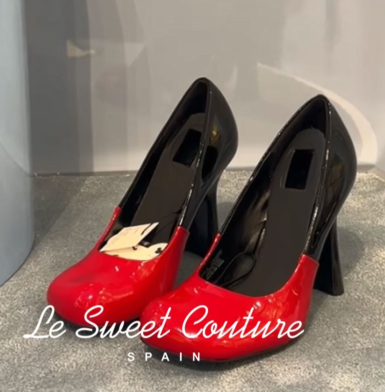 ZARA WOMAN NWT FW25 LEATHER HEELED SHOES HARRY LAMBERT DISNEY 3258