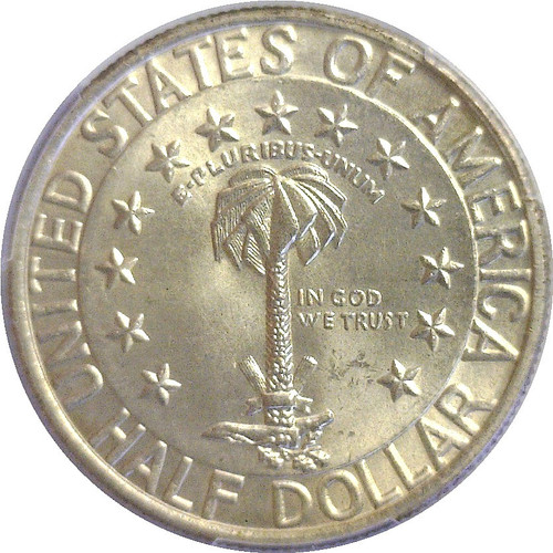 1936 50C Columbia Commemorative Half Dollar - PCGS MS-65 - Picture 3 of 3