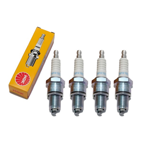 ZüNdkerzen Set NGK 4X BPR7ES EntstöRt 19Mm Langgewinde Ø 14Mm, 2023 97416-image