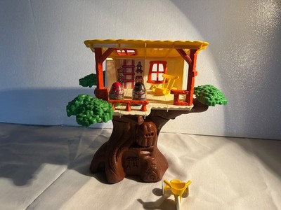 Vintage 1974 Hasbro Romper 70s Nostalgia Weebles Wobble Treehouse Playset Room