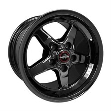 Race Star Wheels 92-510950b Drag Star Wheel 5x5 Black 15x10