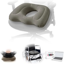 Inflatable Donut Pillow Seat Cushion Orthopedic for Hemorrhoids Tailbone Sciatic