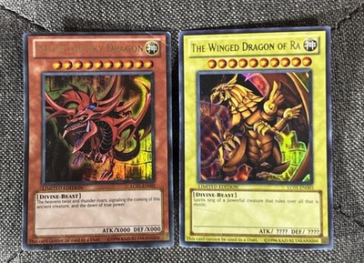 Slifer the Sky Dragon & The Winged Dragon of Ra -Yu-Gi-Oh! -Dark Side/Dimensions