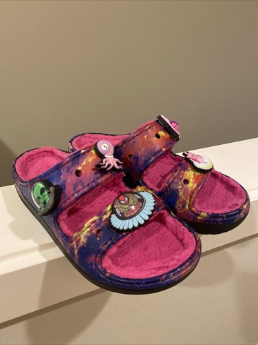 Crocs x Ron English Area 54 Clogs Size W8/ M6