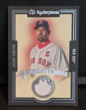 2007 Upper Deck Masterpieces Cc-jv Jason Varitek Captured On Canvas