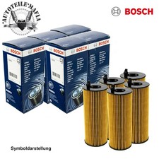 Bosch Ölfilter 5x für  Hyundai Accent ix55 Kia Carens