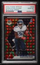 2020 Mosaic Rookies Reactive Green Prizm Darrynton Evans #233 PSA 10 GEM MT 2l4
