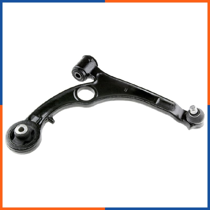 Bras de suspension avant inférieur droit Fiat élimine vibration volant 50705084
