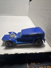 Vintage 1969 Hot Wheels Red Line Prowler Blue Enamel Made in Hong Kong