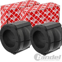 2X febi bilstein 36Mm Stabilager Hinten Beidseitig Passend FÜR Links+Rechts