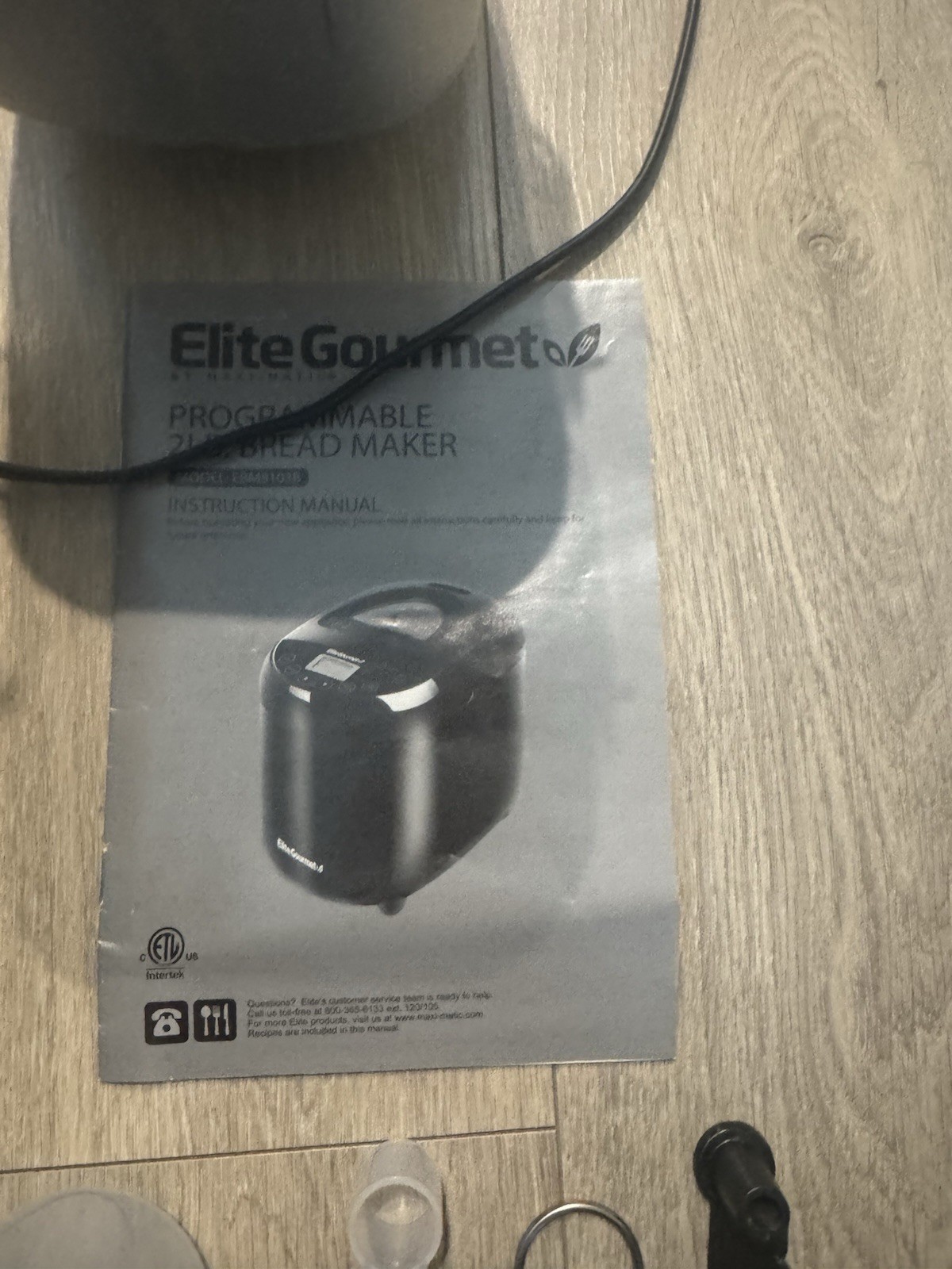 Elite Gourmet By Maxi-Matic Programmable 2lb Bread Maker