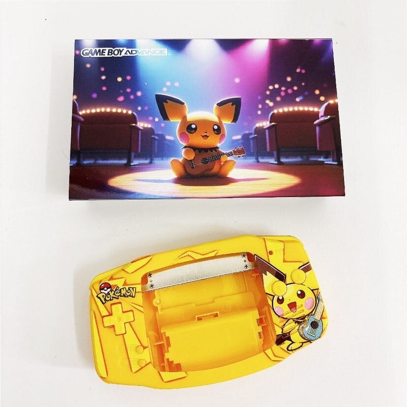 Nintendo Pichu Pokemon Complete Shell Kit Game Boy Advance Housing