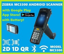 Zebra MC3300 Rugged Pistol-Grip Android 8.1 Barcode Scanner w/ Battery 28Key    