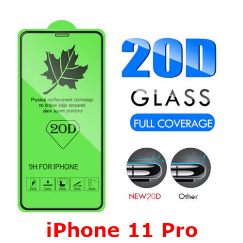 Gorilla Hartglas Displayschutzfolie für neues iPhone 11 Pro X XR XS Max Cover - Bild 15 von 24