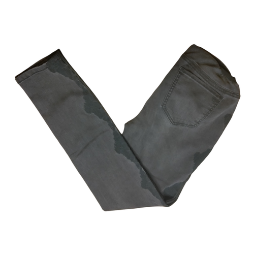 Pantalones de mezclilla para mujer Jessica Simpson bordados pierna recta negros pequeños S - Imagen 2 de 8