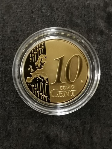 10 CENTS EURO BE 2011 BELLE EPREUVE FRANCE 9000 EX. / SOUS CAPSULE / PROOF - Picture 2 of 3