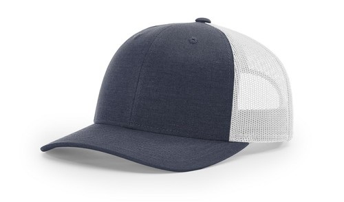 Richardson 115 115CH Trucker Hat Low Profile Adjustable Snapback Mesh Back OSFM - Picture 22 of 69