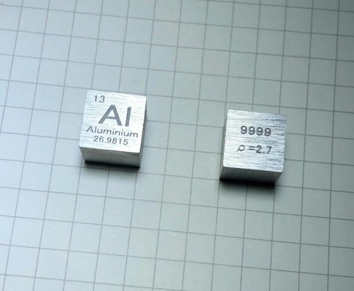Lots Element 10mm Cube Pure Density High Purity Metal Specimen Collection Hobby - Picture 5 of 32